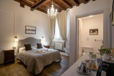 Deluxe Tweepersoonskamer met 1 of 2 Bedden — Residenza Centro Storico